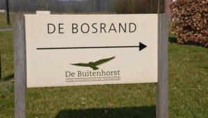 Welkomstbord De Bosrand